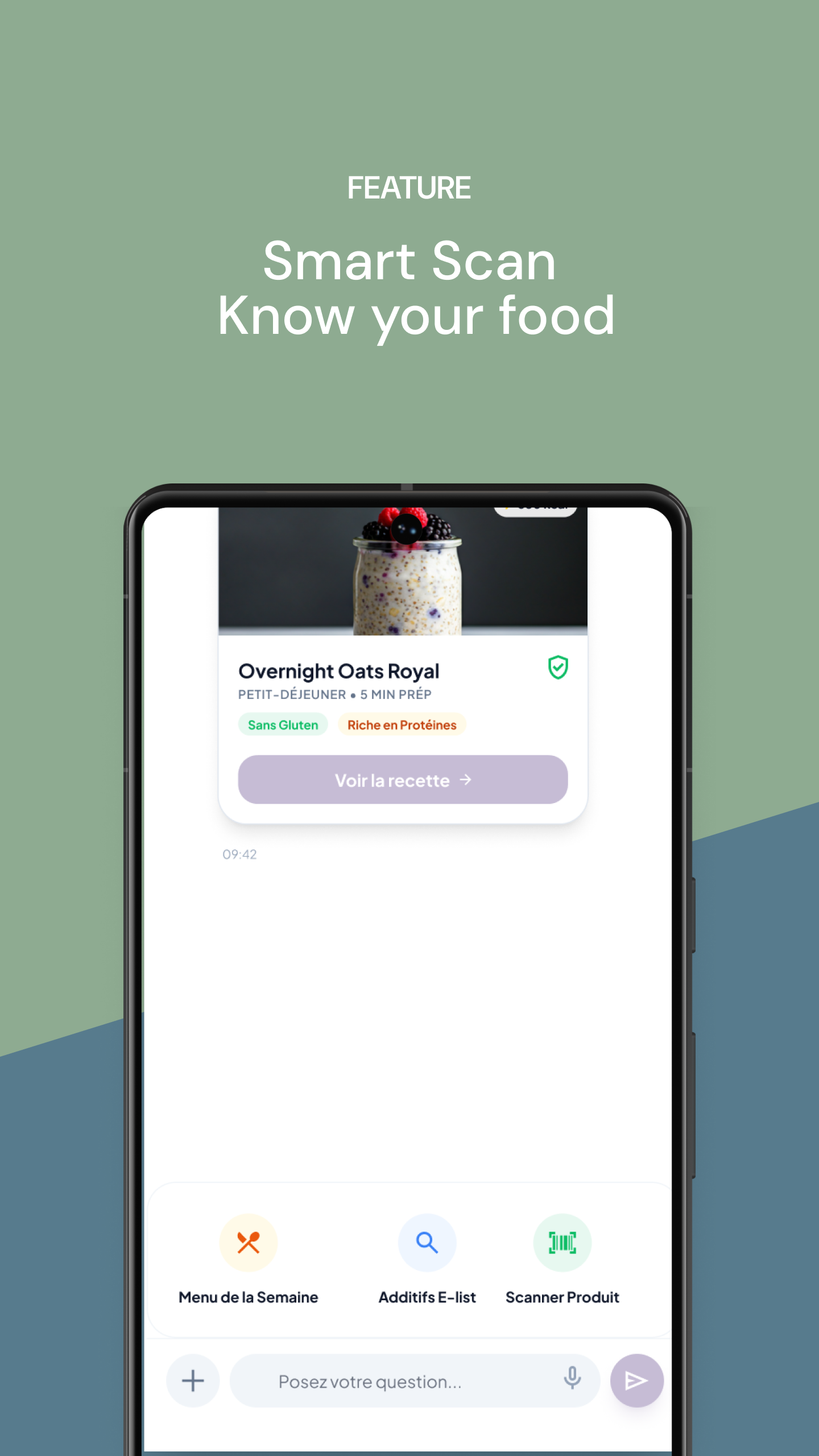 Scanner halal des produits alimentaires