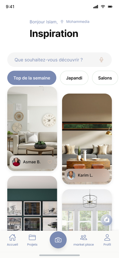 Fil d'inspiration Smart Deco AI