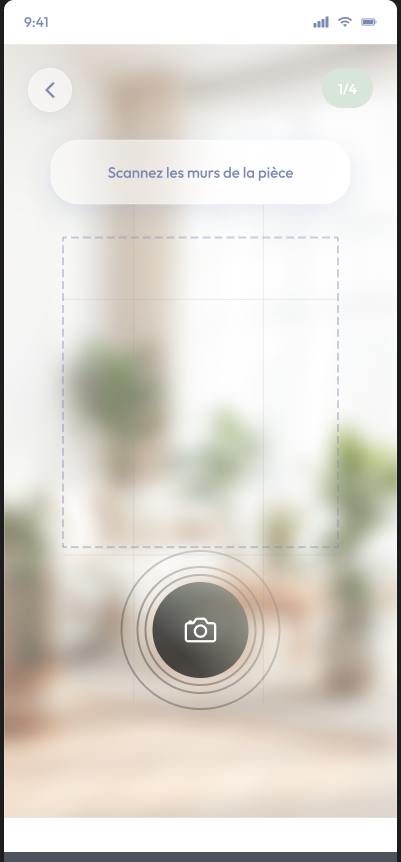 Scanner d'espace IA Smart Deco